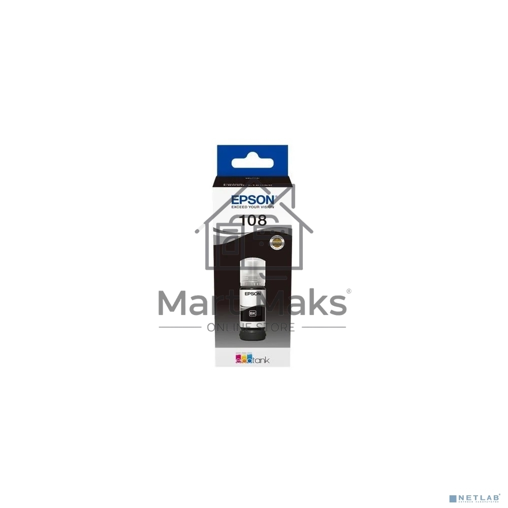 Контейнер с черными чернилами EPSON C13T09C14A