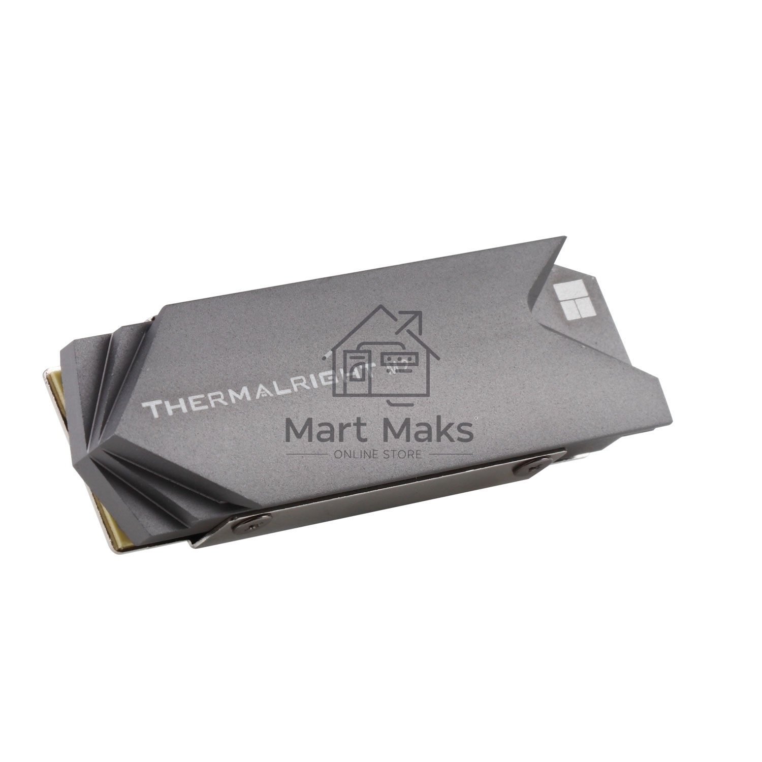 Радиатор для M.2 SSD Thermalright 2280, 75x23х12 мм, серый (002189)