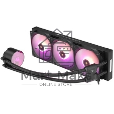 Система жидкостного охлаждения Thermalright Frozen Vision 360 V2 ARGb Soc-AM5/AM4/1200/1700/1851 черный 4-pin 28dB Al LCD Ret (F-VISION-360-BL-ARGb-V2)