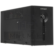 Источник бесперебойного питания Crown CMU-SP650COMBO/650 ВА/390 Вт/2 х CEE 7 (евророзетка), 3 x IEC 320 C13 (компьютерная)