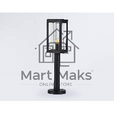 Светильник Ambrella light ST2417 BK/CL черный/прозрачный IP54 E27 max 40W 110*110*500