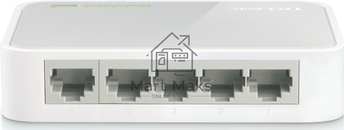 Коммутатор TP-Link SOHO TL-SF1005D Коммутатор 5-port 10/100M mini Desktop Switch, 5 10/100M RJ45 ports, Plastic case