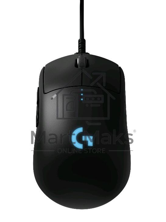 Мышь беспроводная/проводная Logitech G PRO черный, 25600 dpi, радиоканал, USB, кнопки - 7