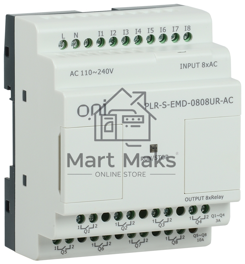Логическое реле IEK PLR-S. Расширение 8DI/8DO (R) 220В AC ONI