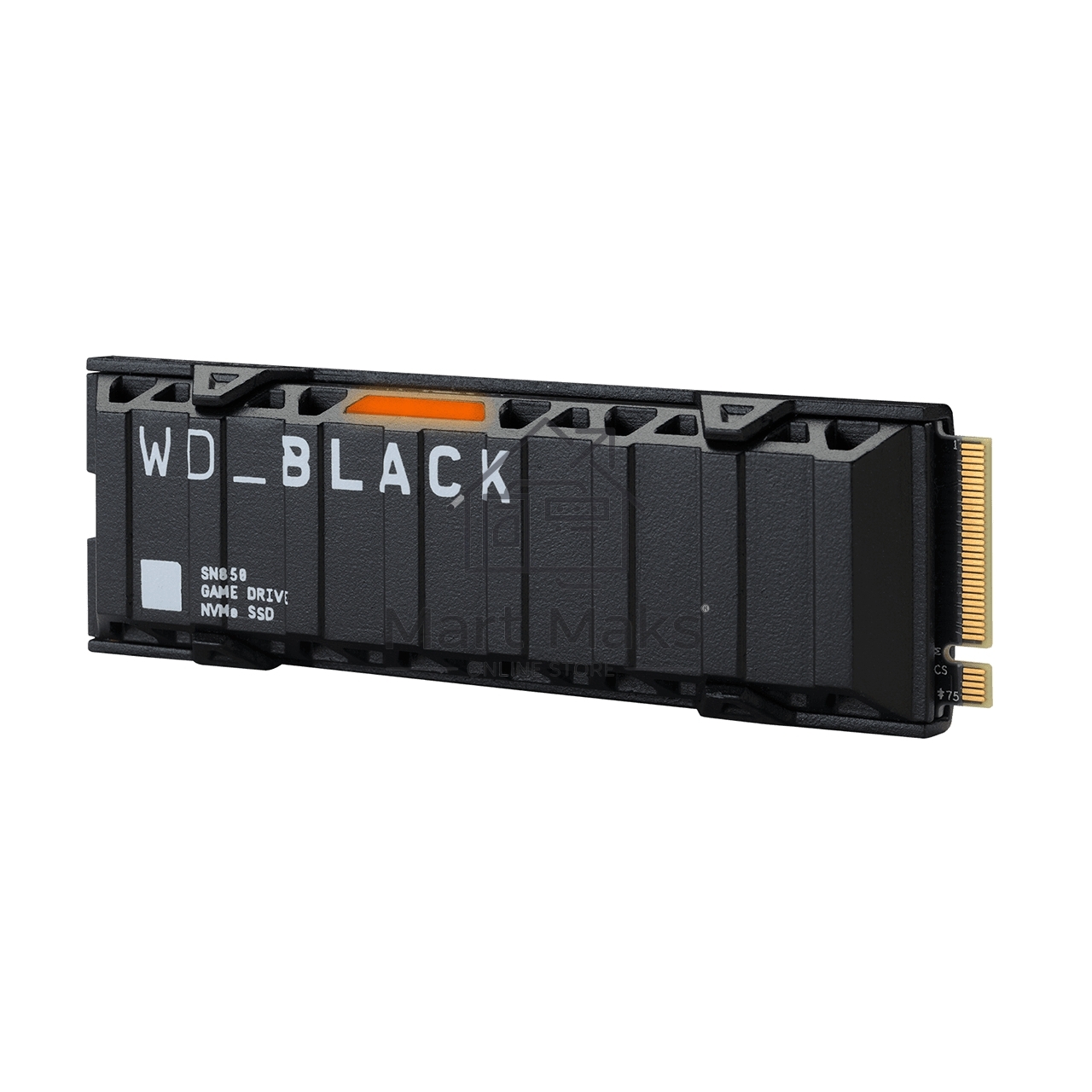 Накопитель SSD WD Black SN850 WDS500G1XHE, 500Gb, PCIe 4.0 x4, M.2 2280, NVMe, R/W 7000/4100