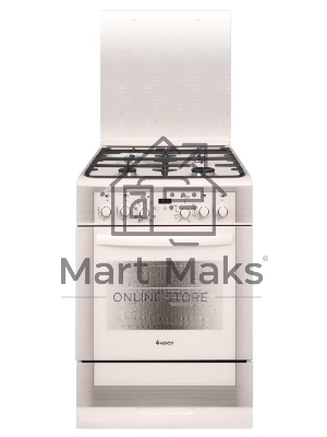 Плита комбинированная Gefest ПГЭ 6302-04 0267 бежевый, конфорок 4 газовых, духовка 55 л, 60 см x 85 см x 60 см