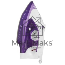 Утюг BRAYER BR4004 фиолетовый/белый, 2400 Вт, 25 г/мин, 140 г/мин, 280 мл
