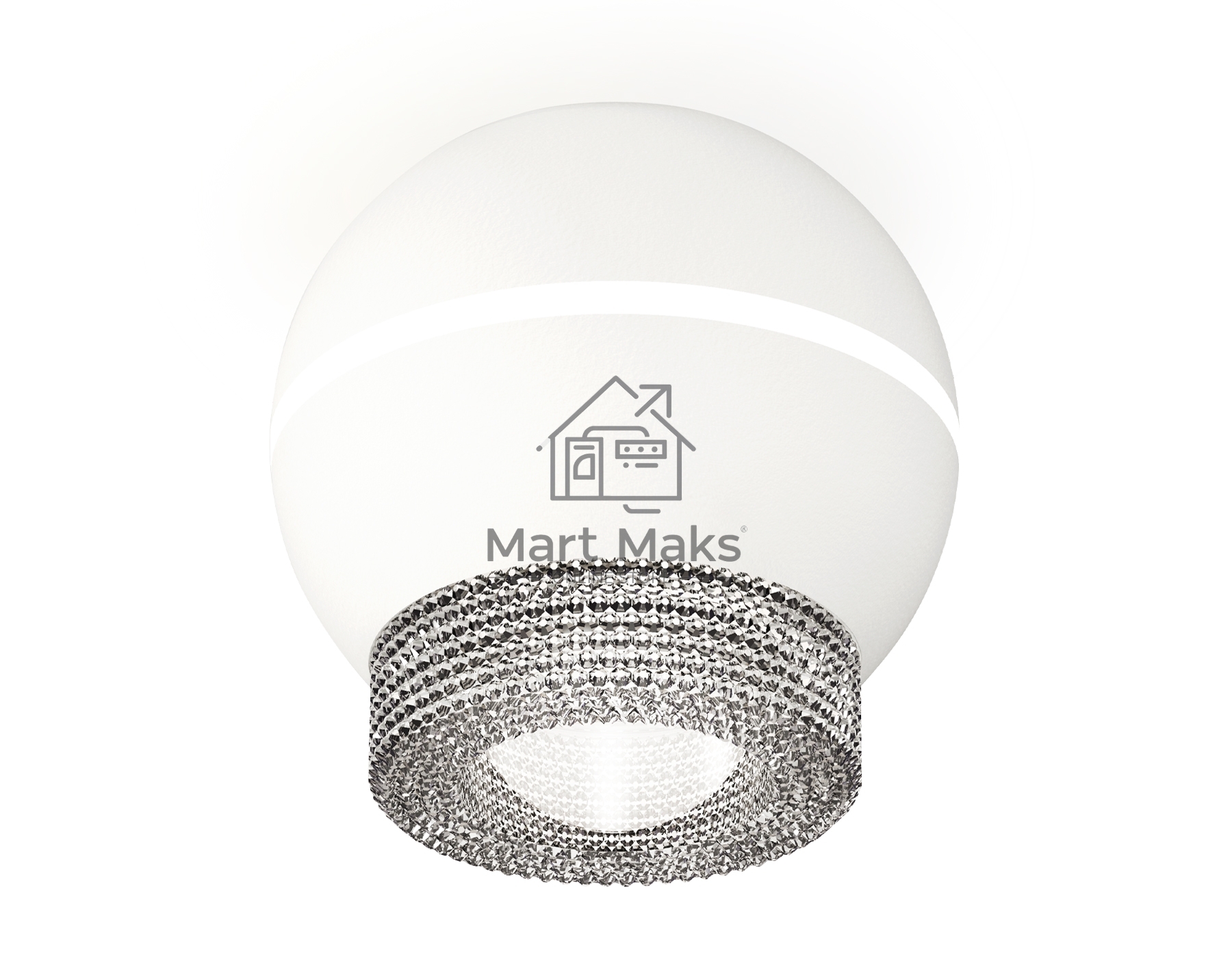 Светильник Ambrella Light XS1101030 SWH/CL белый песок/прозрачный MR16 GU5.3 LED 3W 4200K (C1101, N7191)