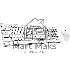 Комплект клавиатура и мышь MSI FORGE K210 W COMBO WHITE RU
