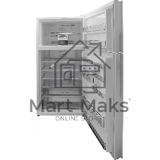Холодильник Hitachi R-V660PUC7-1 TWH белый текстур. двухкамерный инвертер 405/145л морозилка сверху