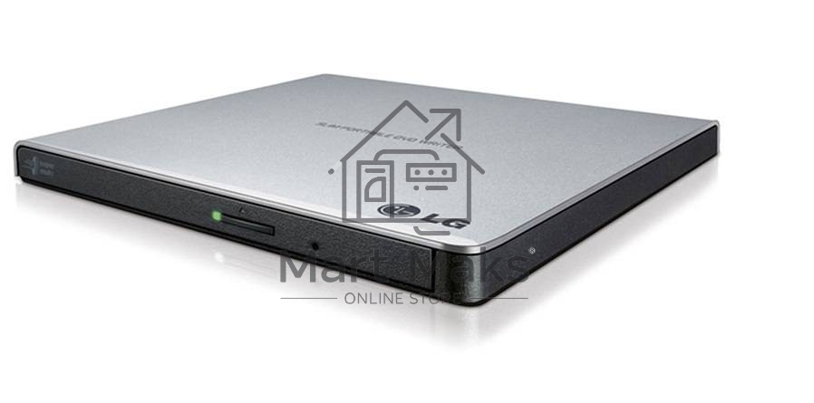 Привод DVD-RW LG GP57ES40 серебристый USB внешний