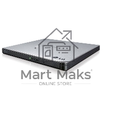 Оптический привод DVD-RW LG GP57ES40 серебристый USB внешний