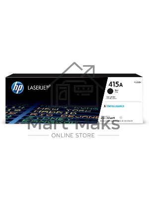 Тонер Картридж HP 415A W2030A черный (2400стр.) для HP LJ M454/MFP M479