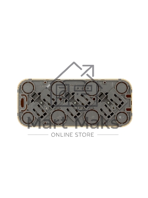 Блок розеток Quteo с предварительным подключением 3x2К+З со шторками, 16A, 250В, IP 20, Дерево