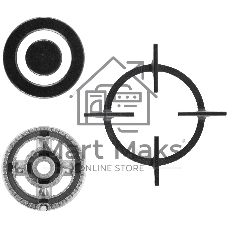 Газовая варочная панель Maunfeld EGHG.43.23CB\G