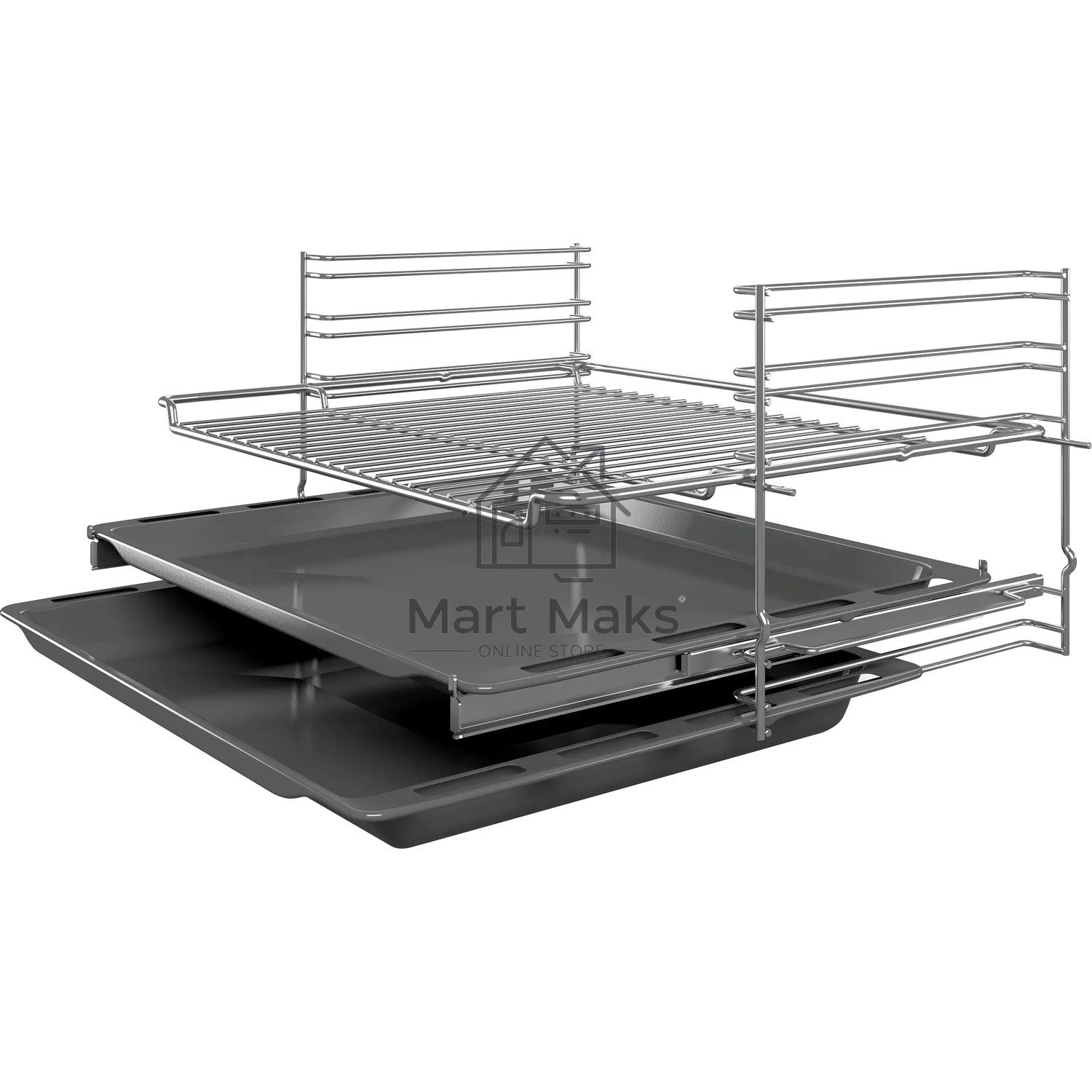 Духовой шкаф Bosch HBF534EB0Q Встраиваемый электрический духовой шкаф 60 x 60 cm черный, объем 66л, Размеры прибора (мм) 595 x 594 x 548 mm