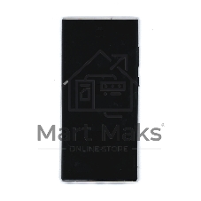 Дисплея для Samsung Galaxy S22 Ultra SM-S908B в сборе с тачскрином ServicePack, белый (GH82-27488С)