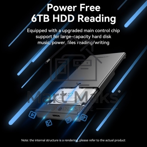 Внешний корпус Vention для HDD/SSD 2.5