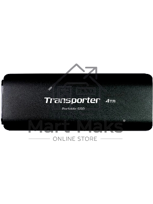 Внешний SSD Patriot Transporter, 4TB, USB 3.2 Gen 2 Type-A/Type-C, R/W 1000/1000, черный