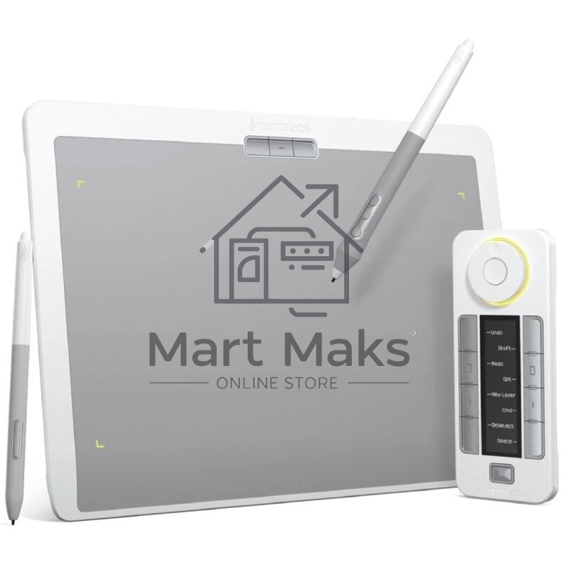 Графический планшет/ Xencelabs Pen Tablet Bundle M BPH1212W-K02A White