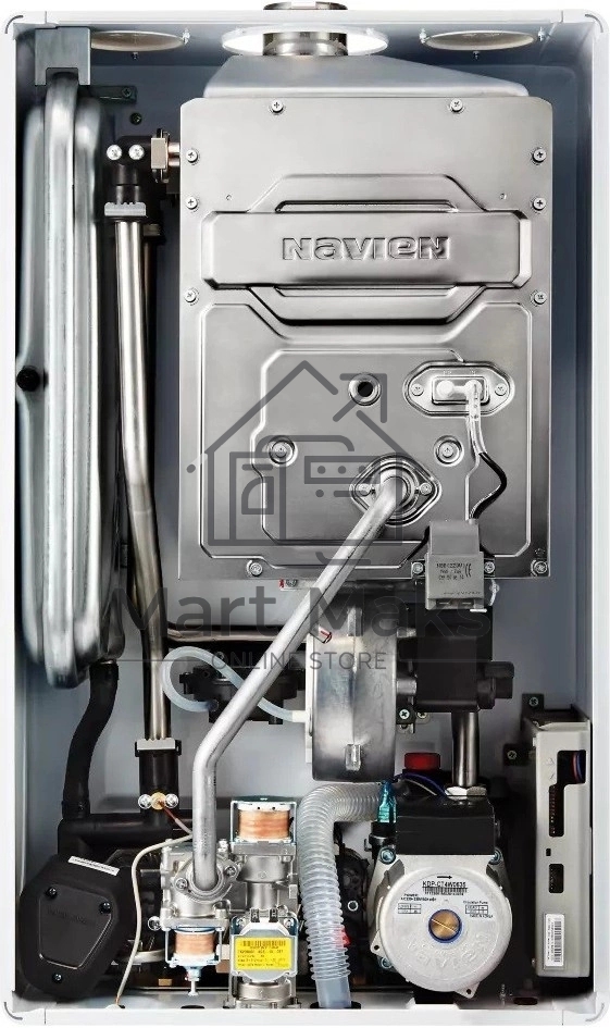 Котёл газовый камера закрытая Navien Deluxe S-40k, 2-ух контр, 40 квт, коаксиальный