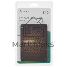 Накопитель SSD Apacer AS340X, 240Gb, 2.5