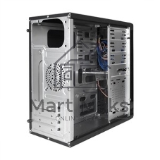 Корпус ExeGate MA-371X-UN500, Mini-Tower, чёрный, БП 500 Вт