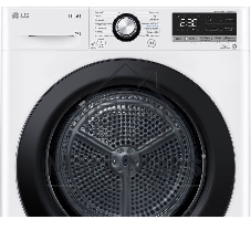 Сушильная машина LG DC90V3V6W белый, 9 кг, сушка - тепловой насос, программ - 14, 60 x 85 x 66 см
