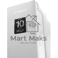 Холодильник Hitachi R-V660PUC7-1 TWH белый текстур. двухкамерный инвертер 405/145л морозилка сверху