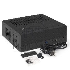 Корпус Desktop ExeGate FL-103-F300S (mini-ITX, БП F300S с вент. 4см, 1*USB+1*USB3.0, аудио, черный)