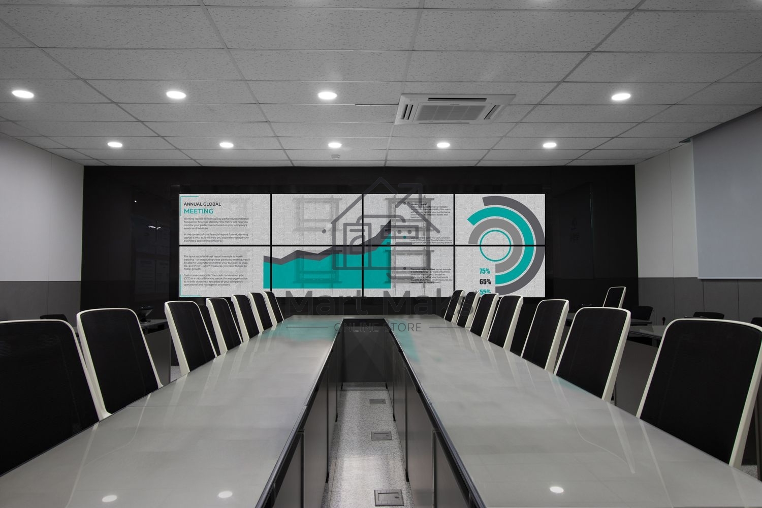Настенное крепление ONKRON PRO7G для видеостен 50”-70