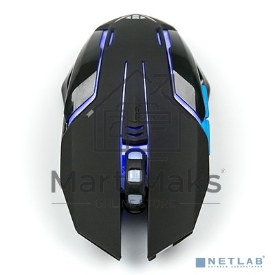 Мышь Dialog MROG-20UR Nakatomi Gaming RF 2.4G Optical - игровая, 6 кнопок+ролик, 7ми цветная подсветка