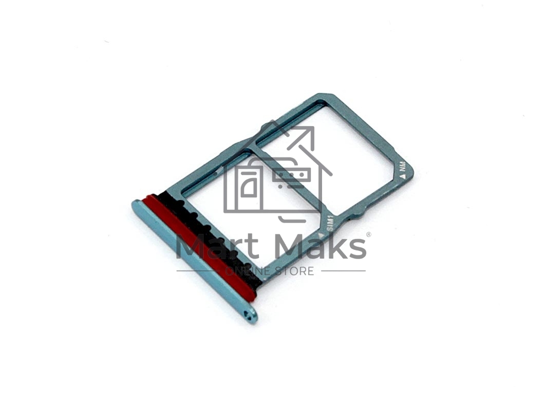 Лоток для SIM-карты Huawei P30 синий