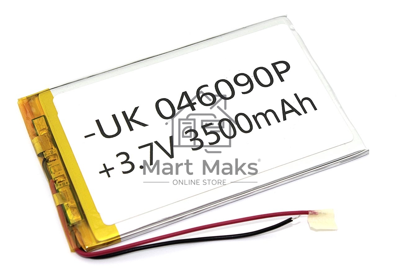 Аккумулятор Li-Pol (батарея) 4*60*90мм 2pin 3.7V/3500mAh