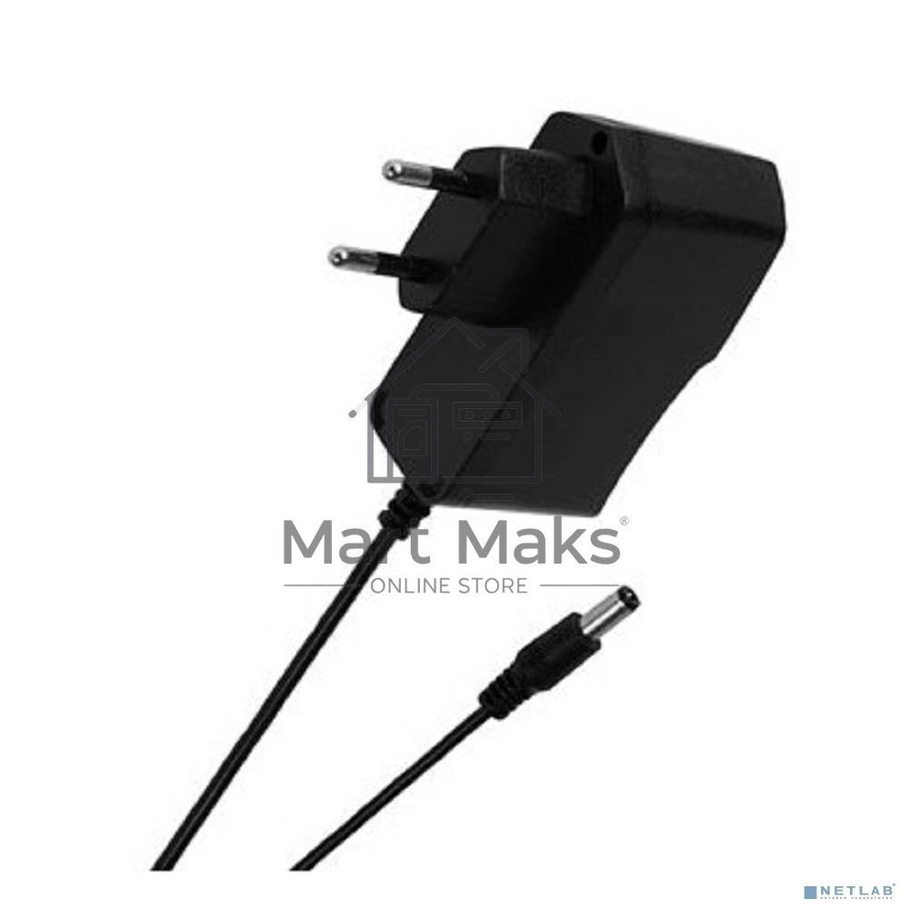Источник питания 110-220 V AC/5 V DC 1 А 5 W с DC разъемом подключения 5.5х2.1, без влагозащиты (IP23)
