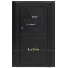 Источник бесперебойного питания ExeGate SpecialPro UNB-2000.LED.AVR.EURO.RJ 2000VA/1200W, LED, AVR, 4 евророзетки, RJ45/11, черный