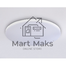 Умный светодиодный светильник FZ2002 WH белый IP54 25W 3000K-6500K+RGB Wi-Fi Алиса/Tuya/Smart Home/Alexa D370*55 (ПДУ ИК)