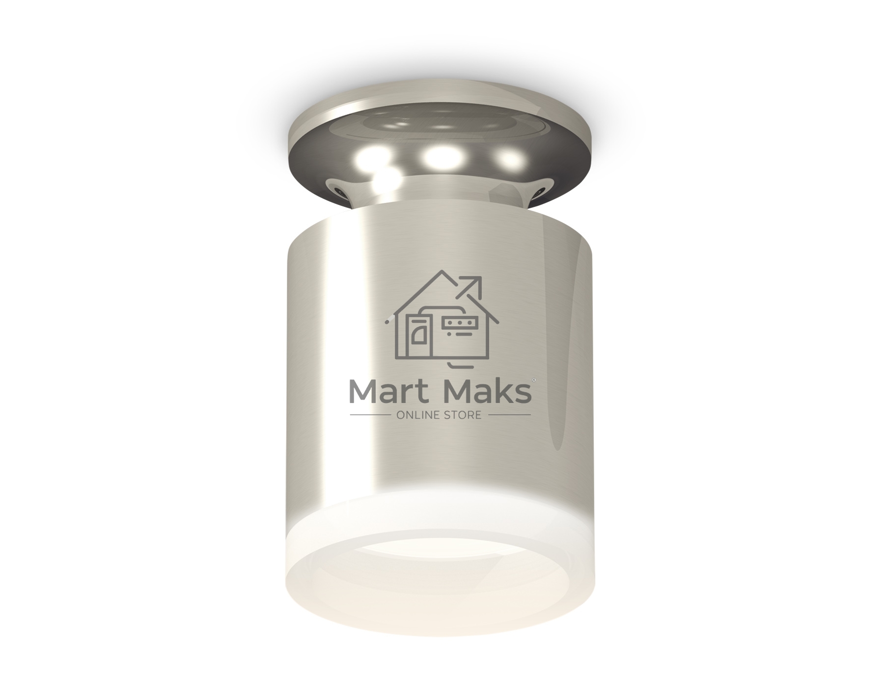 Светильник Ambrella Light XS6305043 PSL/FR серебро полированное/белый матовый MR16 GU5.3 (N6903, C6305, N6245)