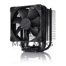 Кулер для процессора Noctua NH-U9S chromax черный, 92 мм, медь, 400-2000 об/мин, 22.8 дБ, 4 pin PWM, 140 Вт, высота 125 мм