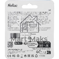 Флешка USB Netac U785C (NT03U785C-064G-32PN), 64Gb, USB 3.0/TypeC, R/W 110/45, серебристый