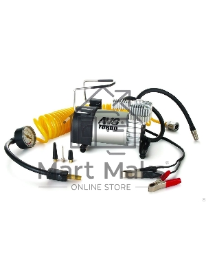 Компрессор автомобильный Turbo AVS KS 600 250Вт 12В 23А 60л/мин 10Атм