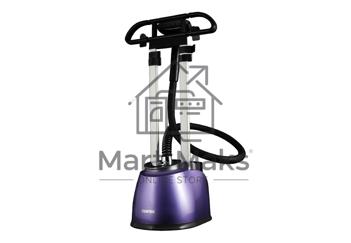 Отпариватель Centek CT-2385 (фиолетовый) 2200Вт, 2.5л БОЛЬШОЙ БАК, давление2 Бар, 2 ШТАНГИ,10режимов