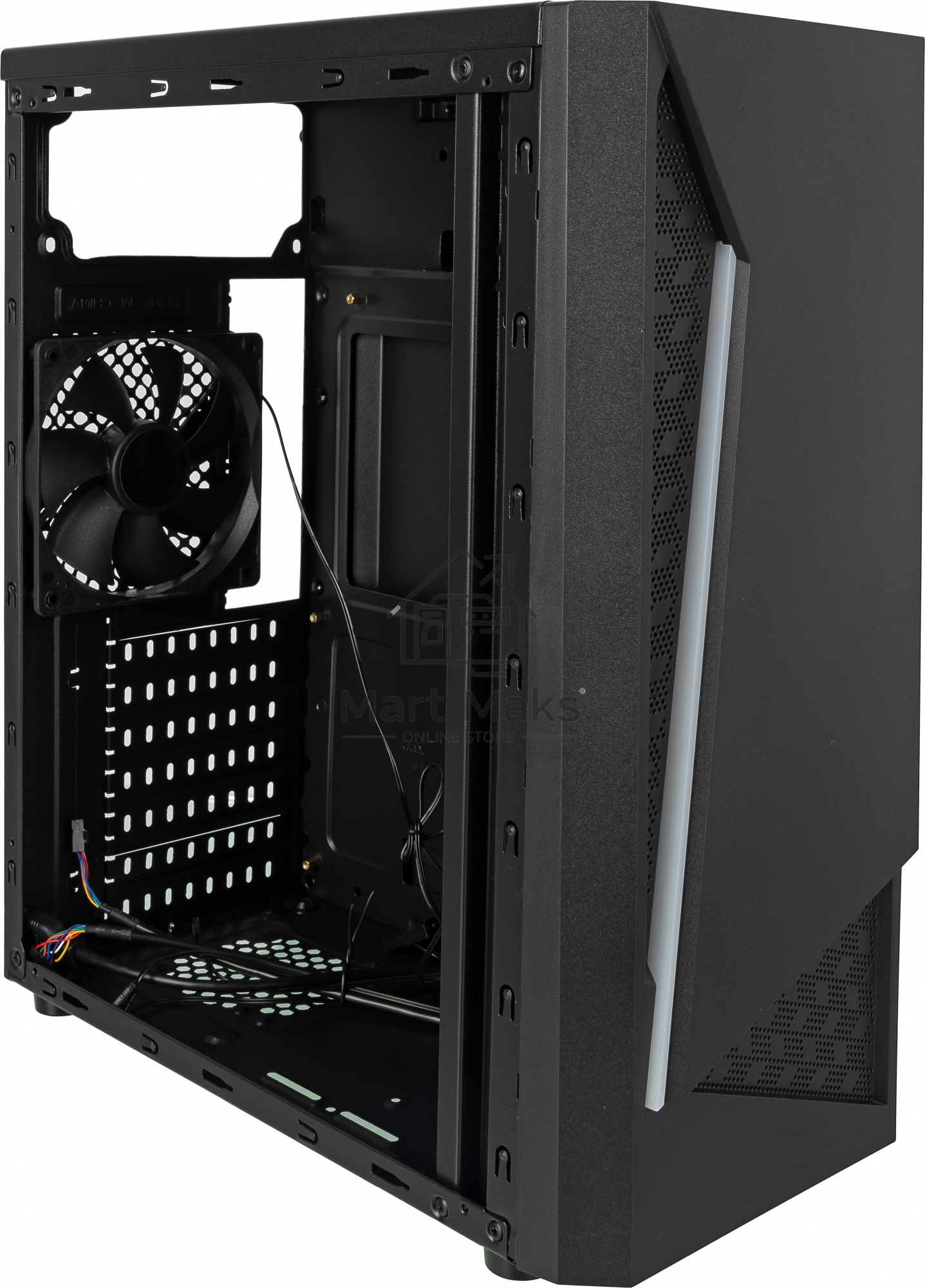 Компьютерный корпус Accord ACC-CL295RGB черный без БП ATX 4x120mm 2xUSB2.0 1xUSB3.0 audio