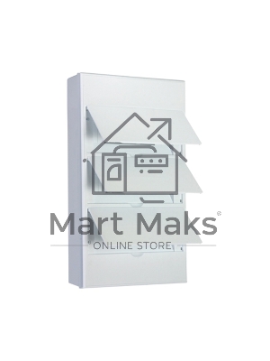 Бокс пластиковый ЩРН-П-36 IP41 белый (белая дв.) KRANZ