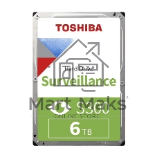 Жесткий диск Toshiba 6Tb SATA-III Surveillance S300 (5400rpm) 256Mb 3.5