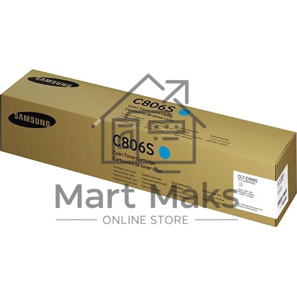 Картридж лазерный CLT-C806S Голубой Toner Cartridge