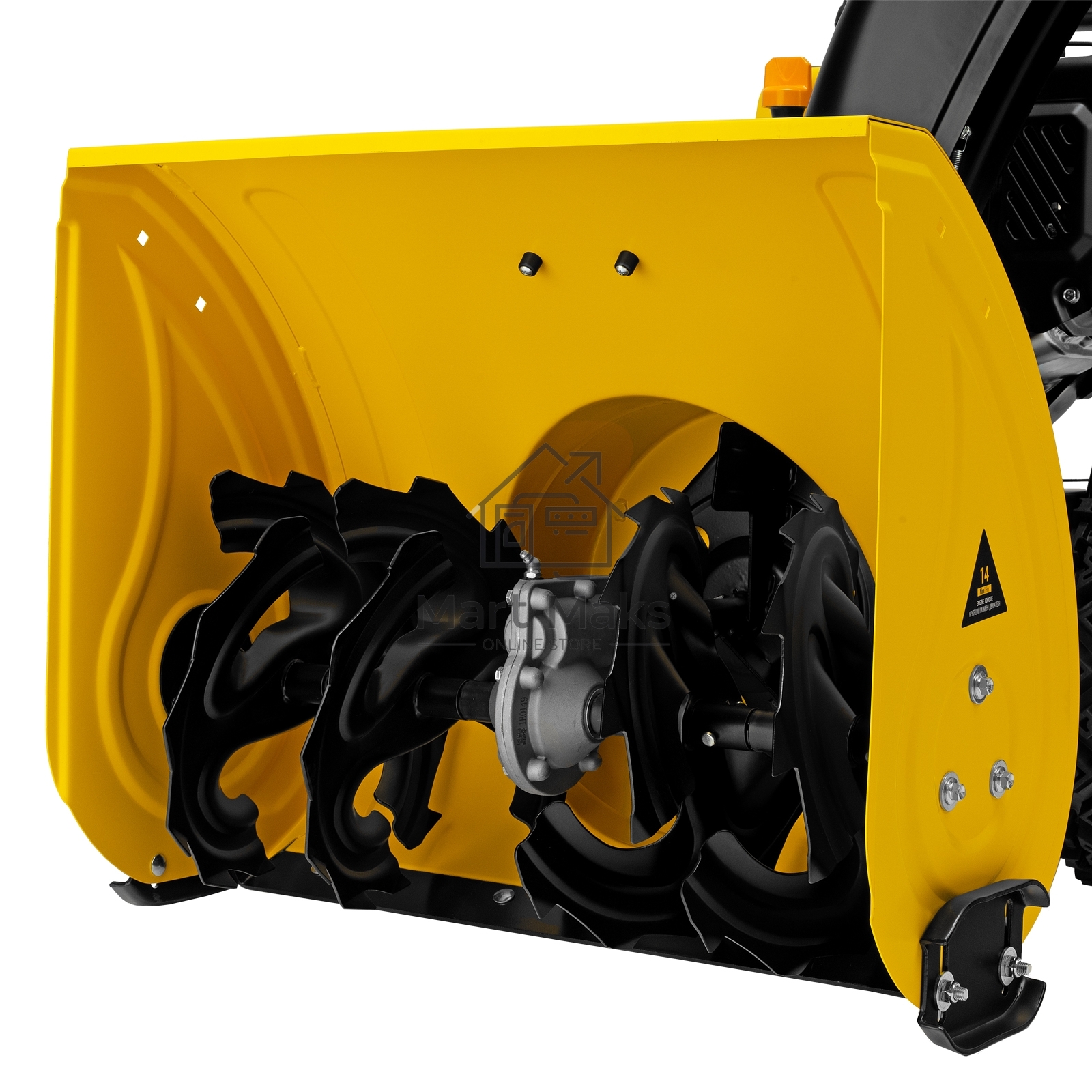 Бензиновая снегоуборочная машина SBM 610S PRO, 212cc, эл.старт, фара, обогрев Denzel