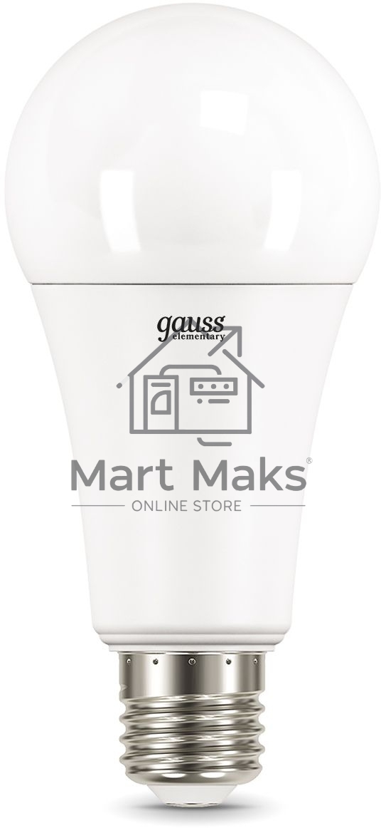 Лампа светодиодная LED Elementary A67 35Вт E27 6500К Gauss 70235