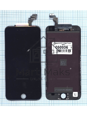 Дисплей для Apple iPhone 6 Plus в сборе с тачскрином (Foxconn) черный