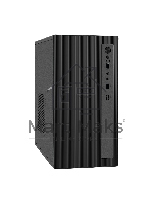 Компьютерный корпус Minitower ExeGate BAA-303M-AAA450 (mATX, БП AAA450 с вент. 8см, 2*USB, HD Audio, черный)